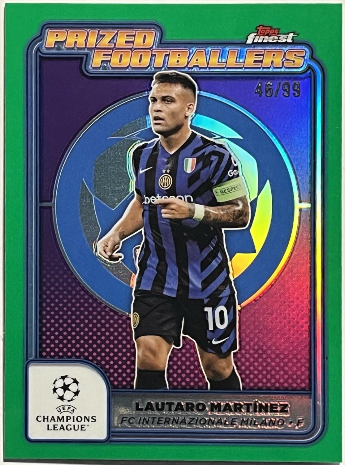 Lautaro Martinez [Green Refractor] #PF-20