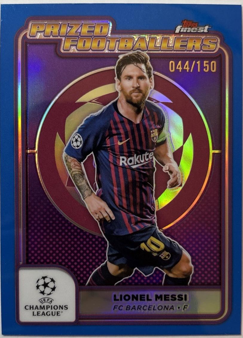 Lionel Messi [Blue Refractor] #PF-1