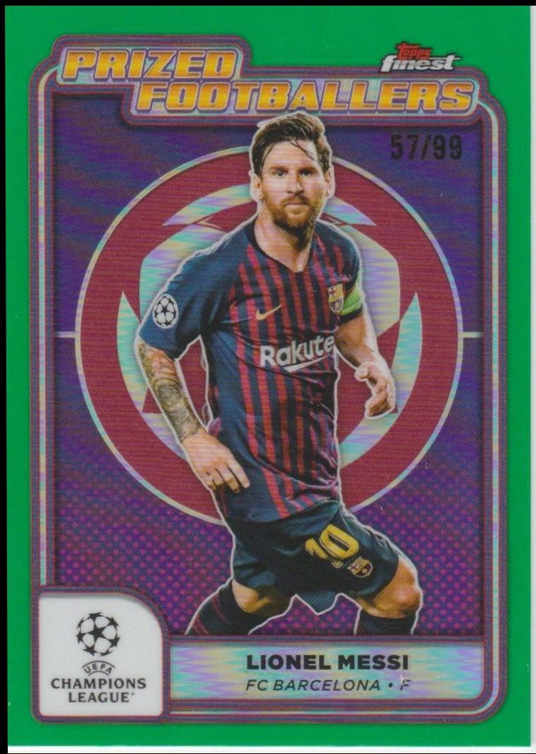 Lionel Messi [Green Refractor] #PF-1