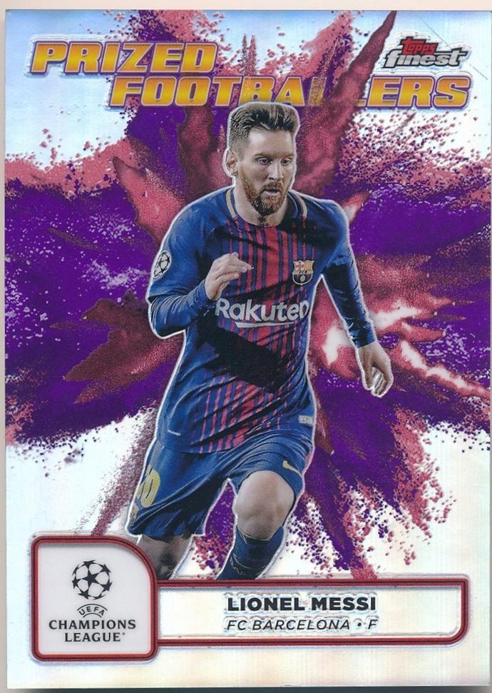 Lionel Messi [Purple Red Refractor Fusion Variation] #PFF-1