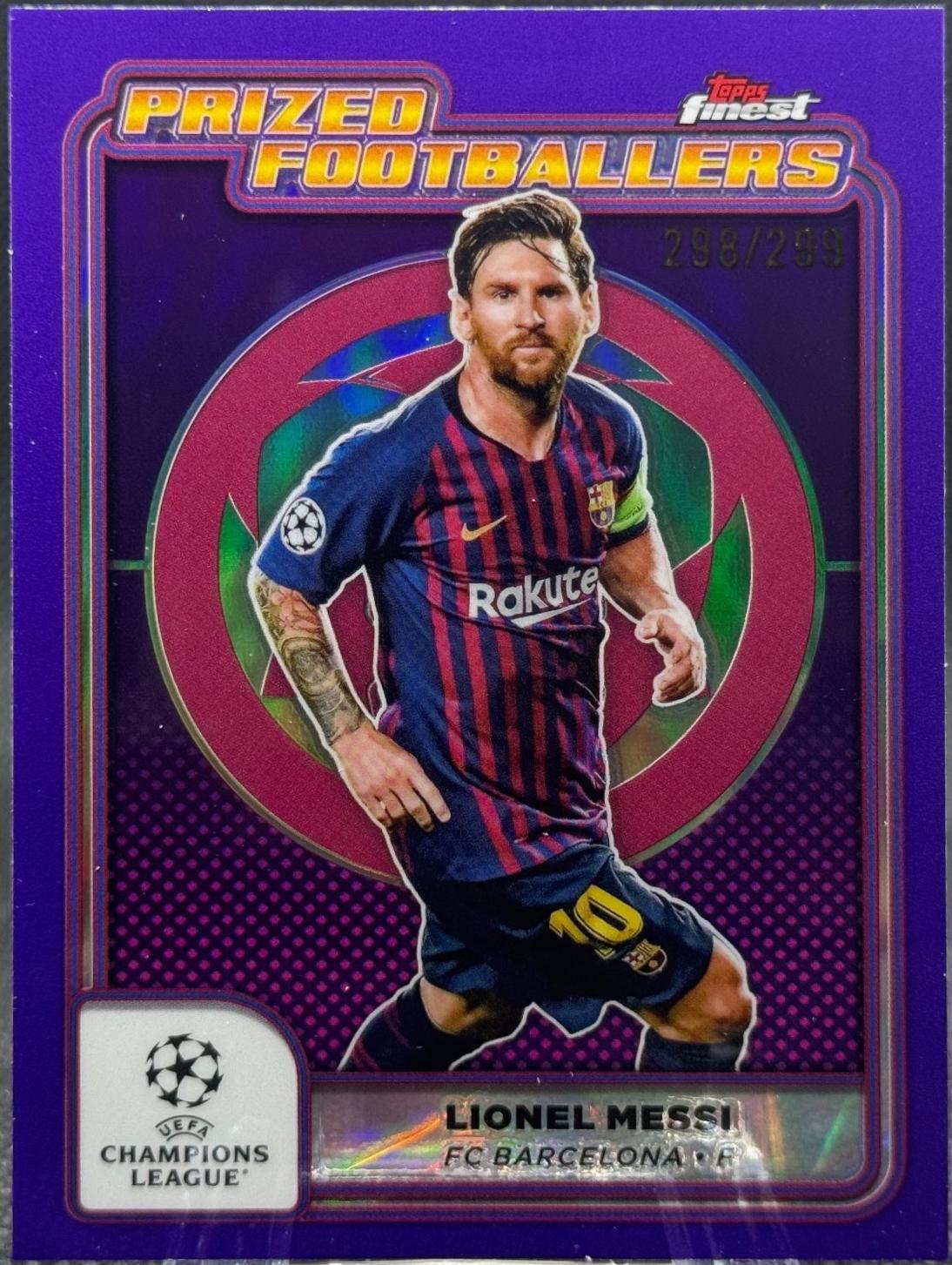 Lionel Messi [Purple Refractor] #PF-1