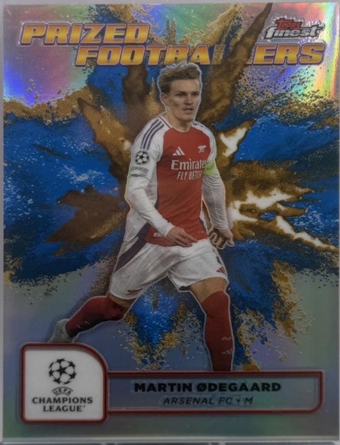 Martin Odegaard [Blue Gold Refractor Fusion Variation] #PFF-3
