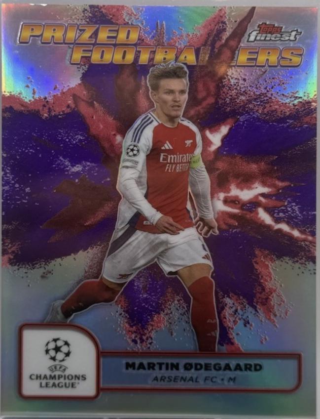 Martin Odegaard [Purple Red Refractor Fusion Variation] #PFF-3