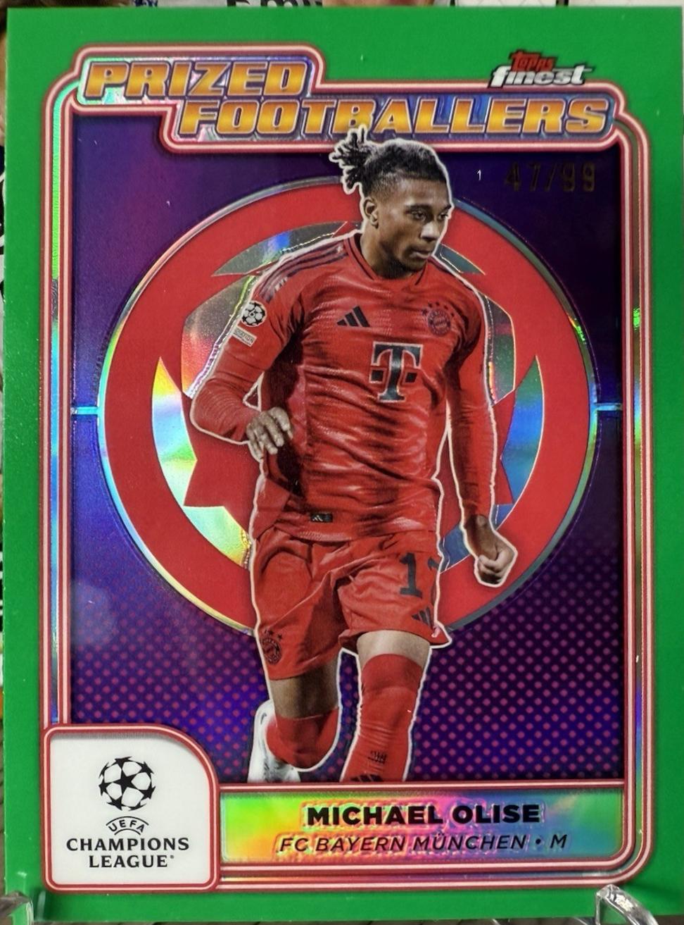 Michael Olise [Green Refractor] #PF-12