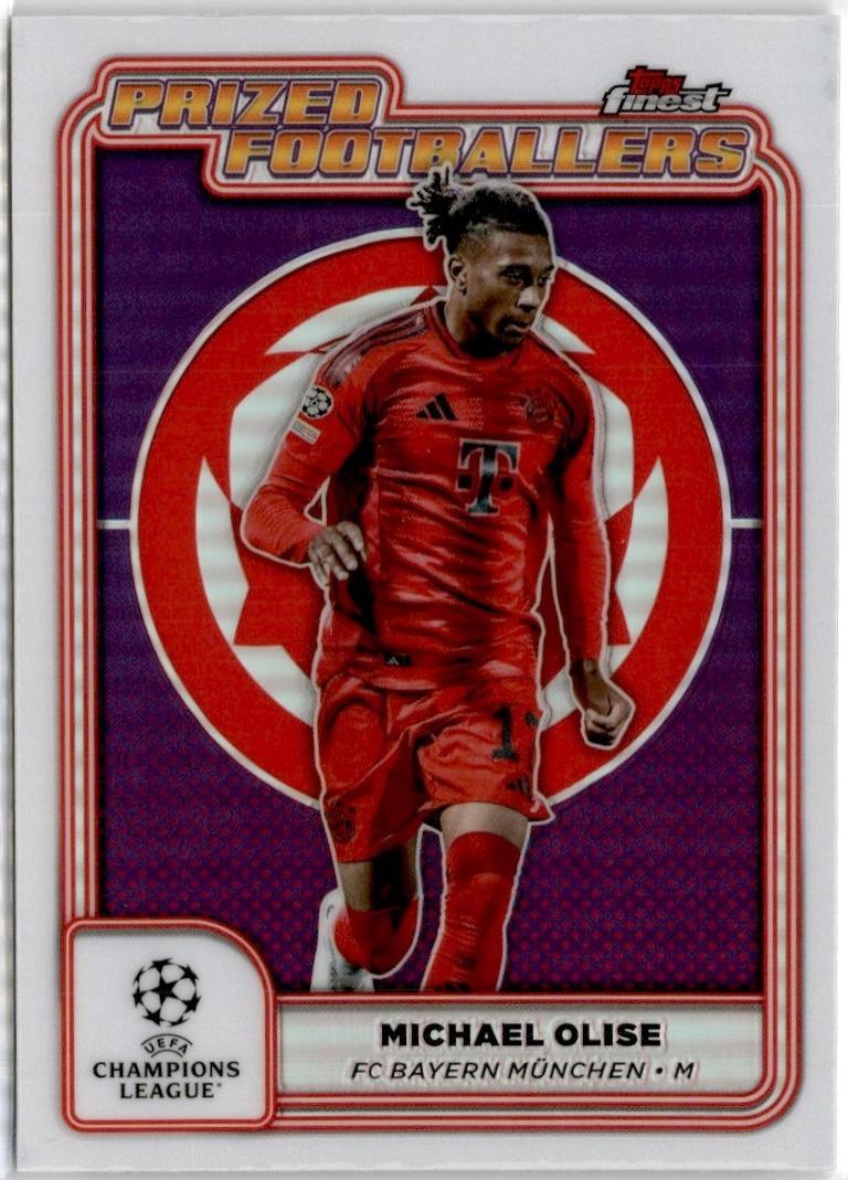 Michael Olise [Orange Refractor] #PF-12