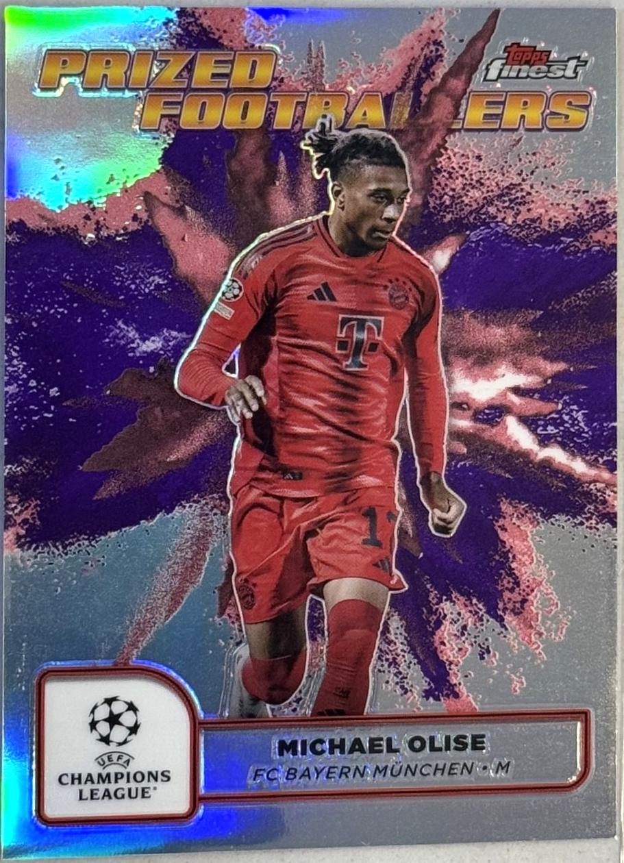 Michael Olise [Purple Red Refractor Fusion Variation] #PFF-12