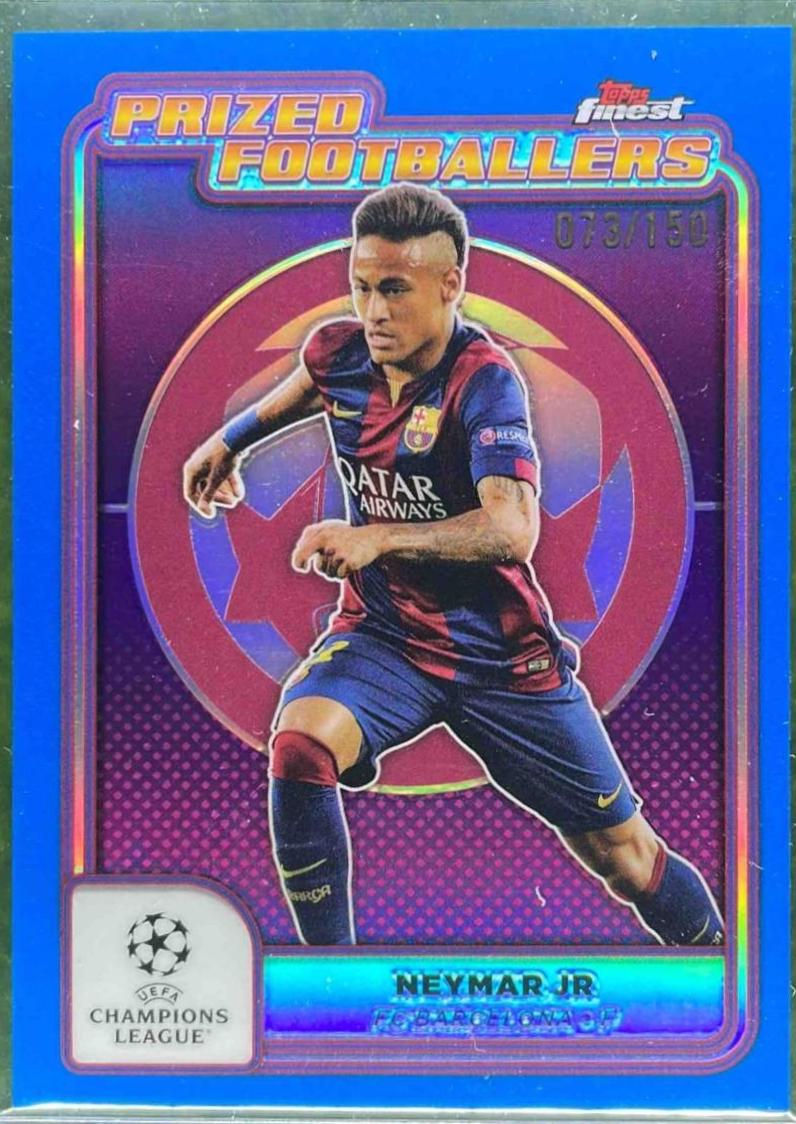 Neymar Jr [Blue Refractor] #PF-7