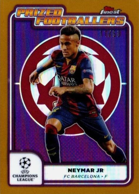 Neymar Jr [Gold Refractor] #PF-7