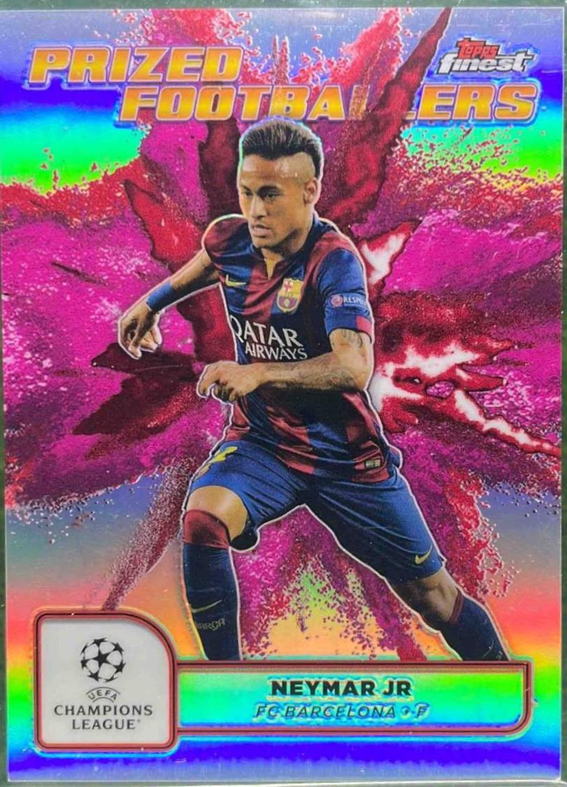 Neymar Jr [Pink Red Refractor Fusion Variation] #PFF-7