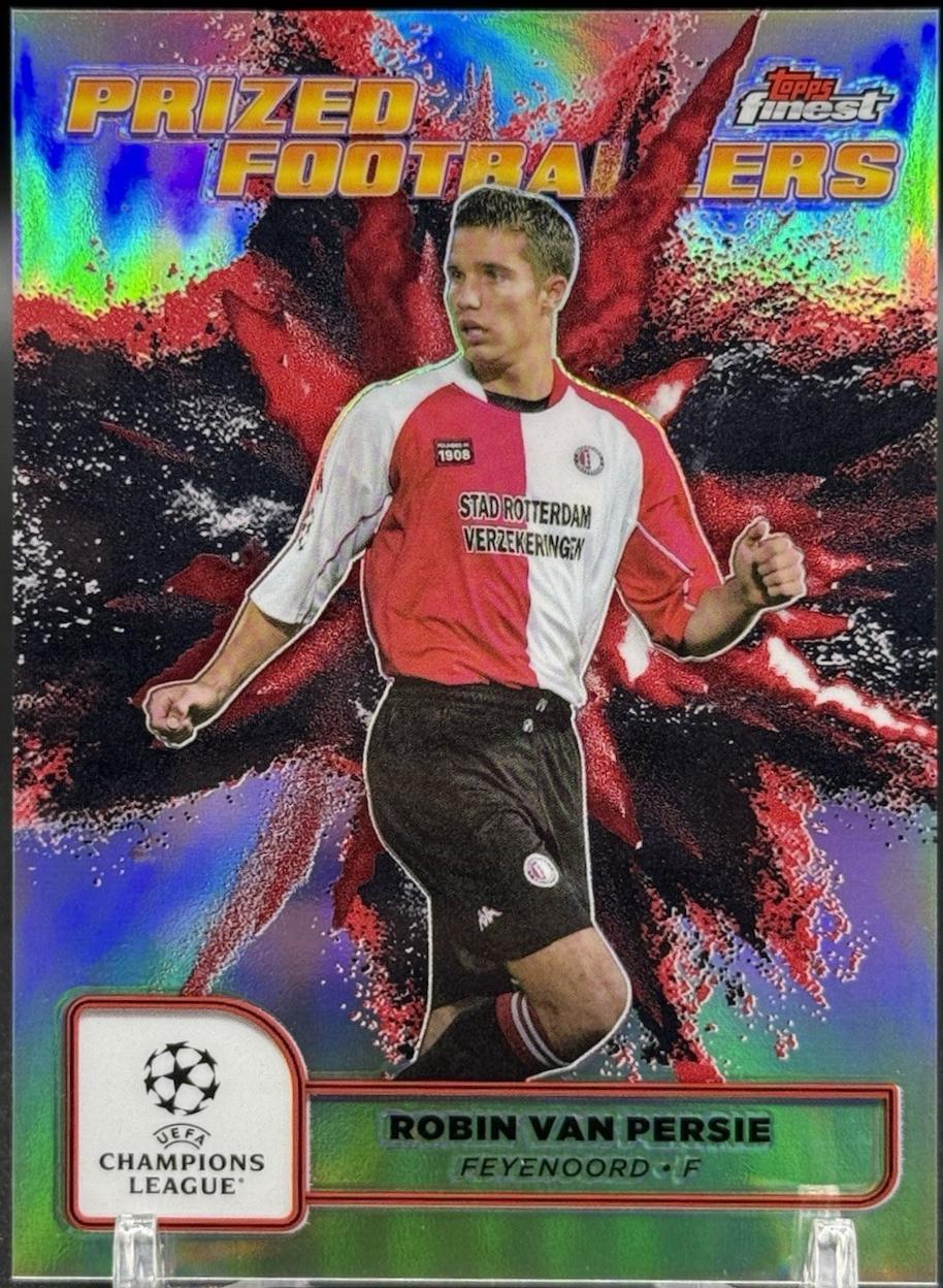 Robin van Persie [Black Red Refractor Fusion Variation] #PFF-19
