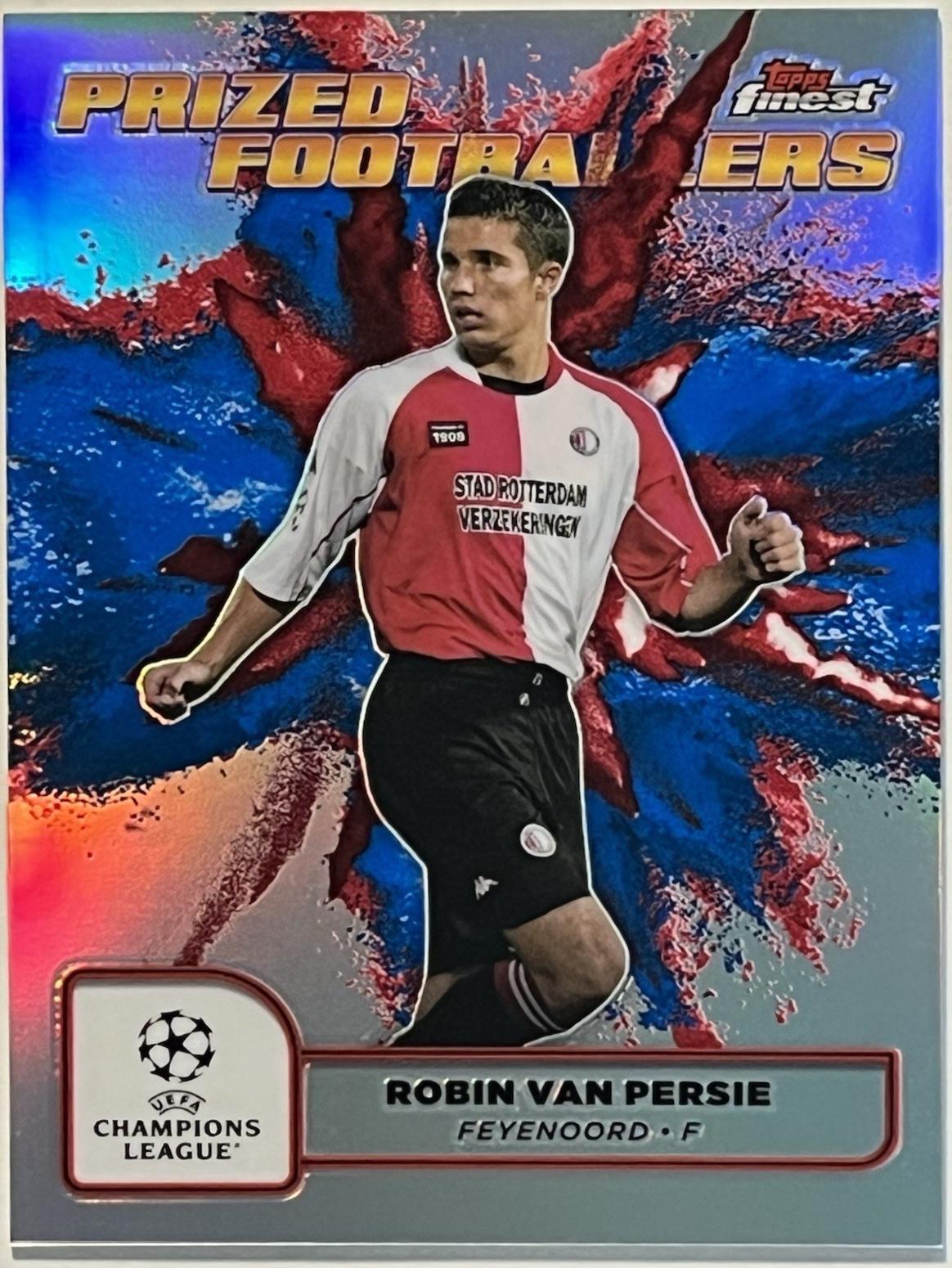 Robin van Persie [Blue Red Refractor Fusion Variation] #PFF-19