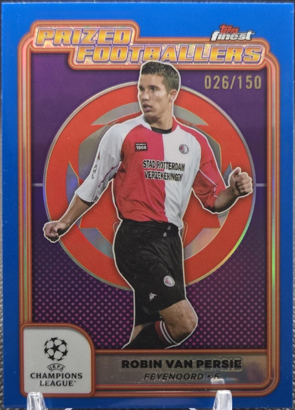 Robin van Persie [Blue Refractor] #PF-19