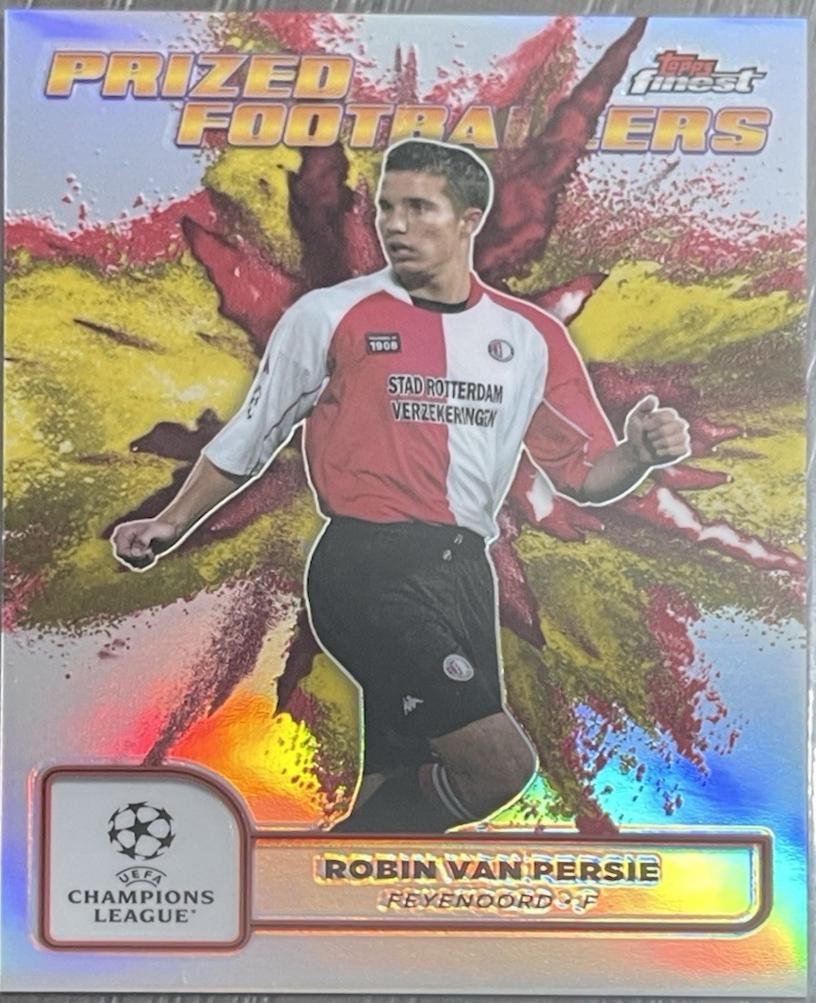 Robin van Persie [Yellow Red Refractor Fusion Variation] #PFF-19