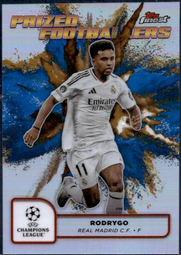 Rodrygo [Blue Gold Refractor Fusion Variation] #PFF-4