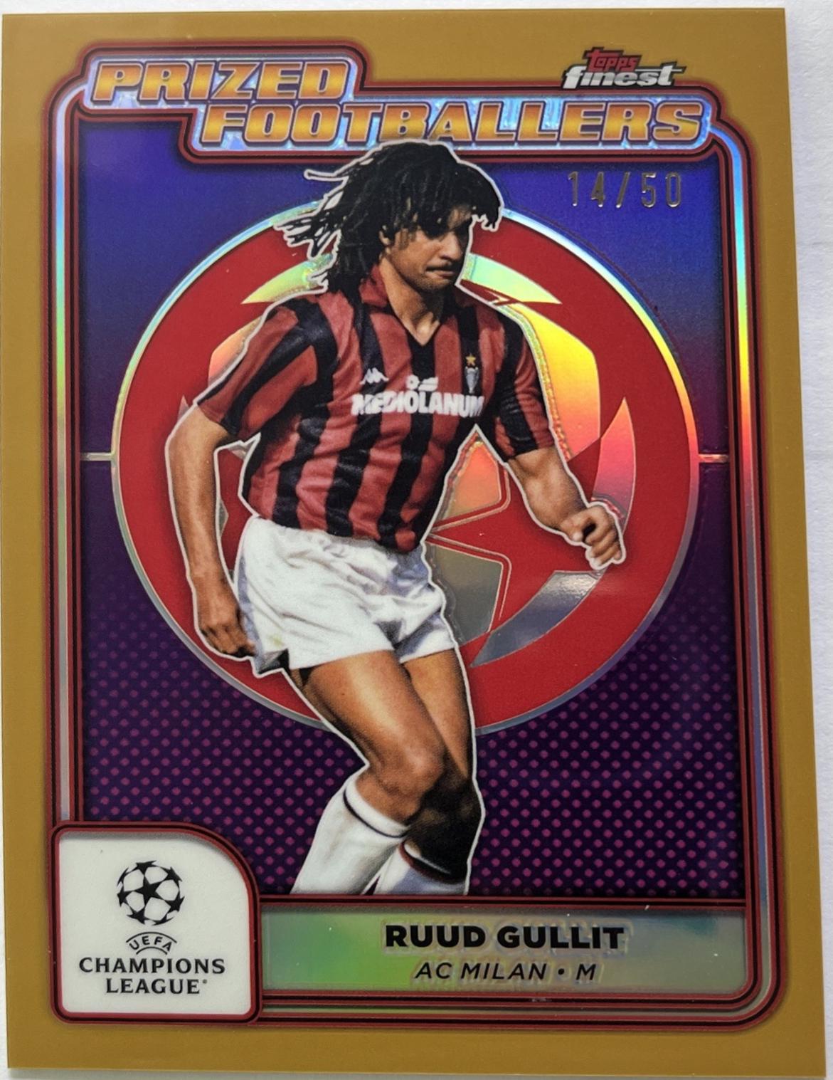 Ruud Gullit [Gold Refractor] #PF-8