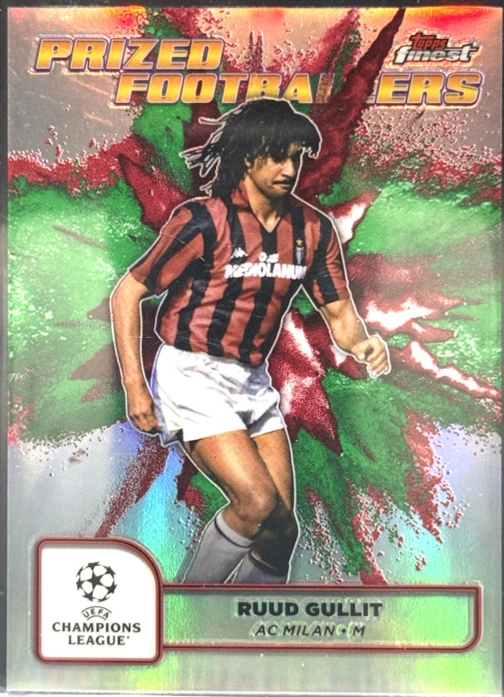 Ruud Gullit [Green Red Refractor Fusion Variation] #PFF-8