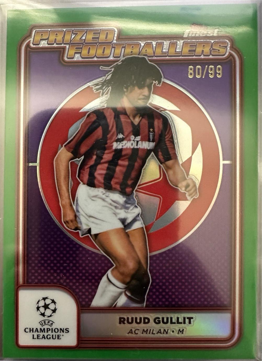 Ruud Gullit [Green Refractor] #PF-8