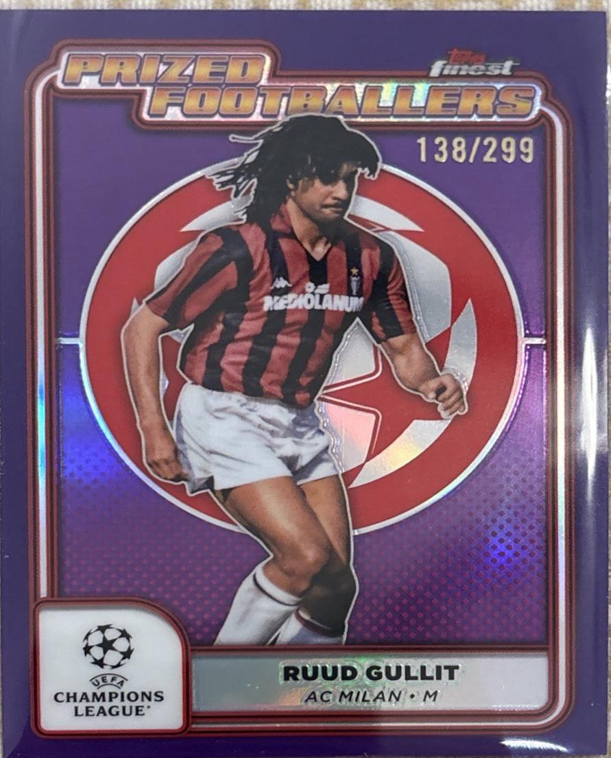 Ruud Gullit [Purple Refractor] #PF-8