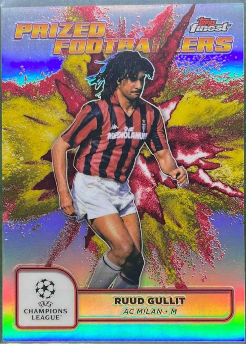 Ruud Gullit [Yellow Red Refractor Fusion Variation] #PFF-8