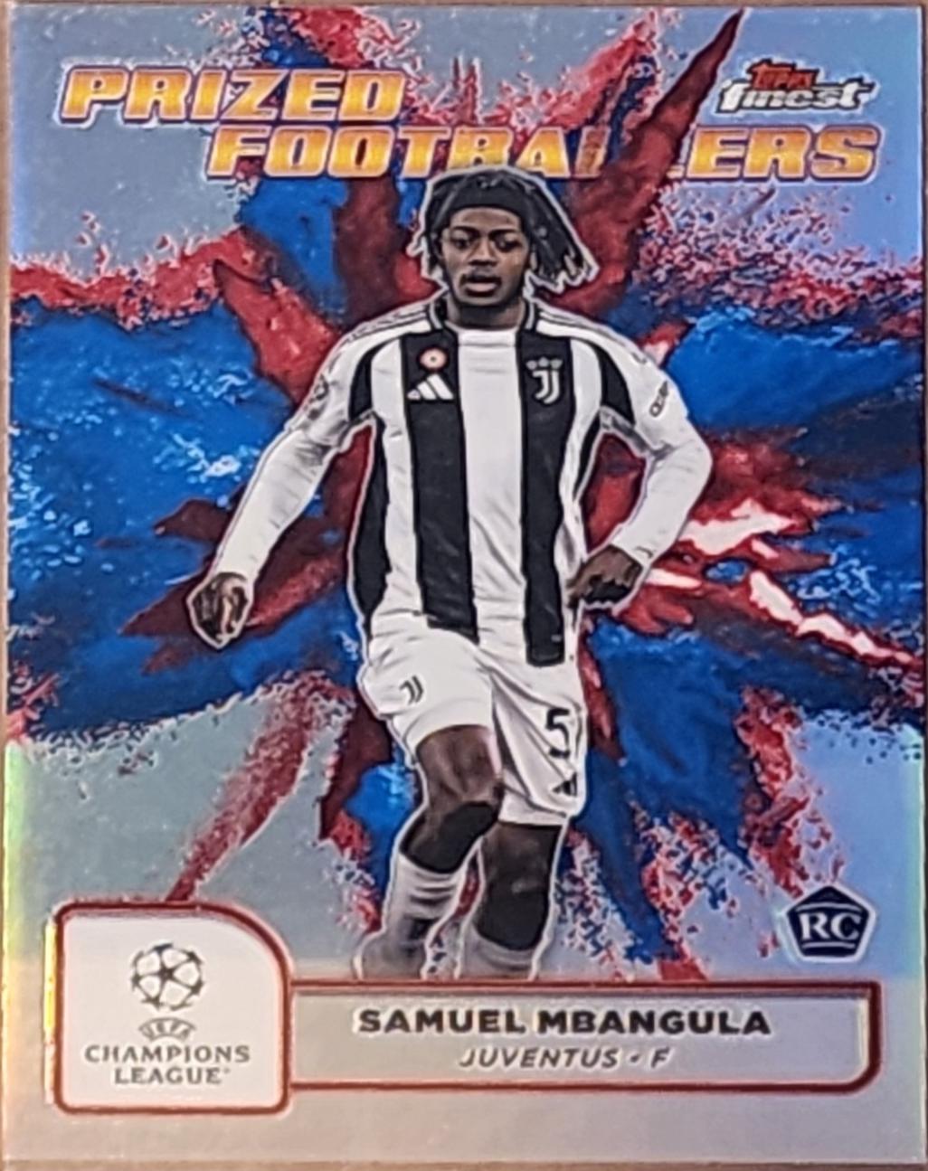 Samuel Mbangula [Blue Red Refractor Fusion Variation] #PFF-14