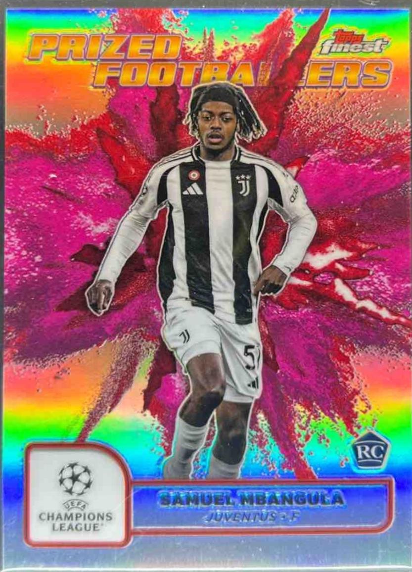 Samuel Mbangula [Pink Red Refractor Fusion Variation] #PFF-14