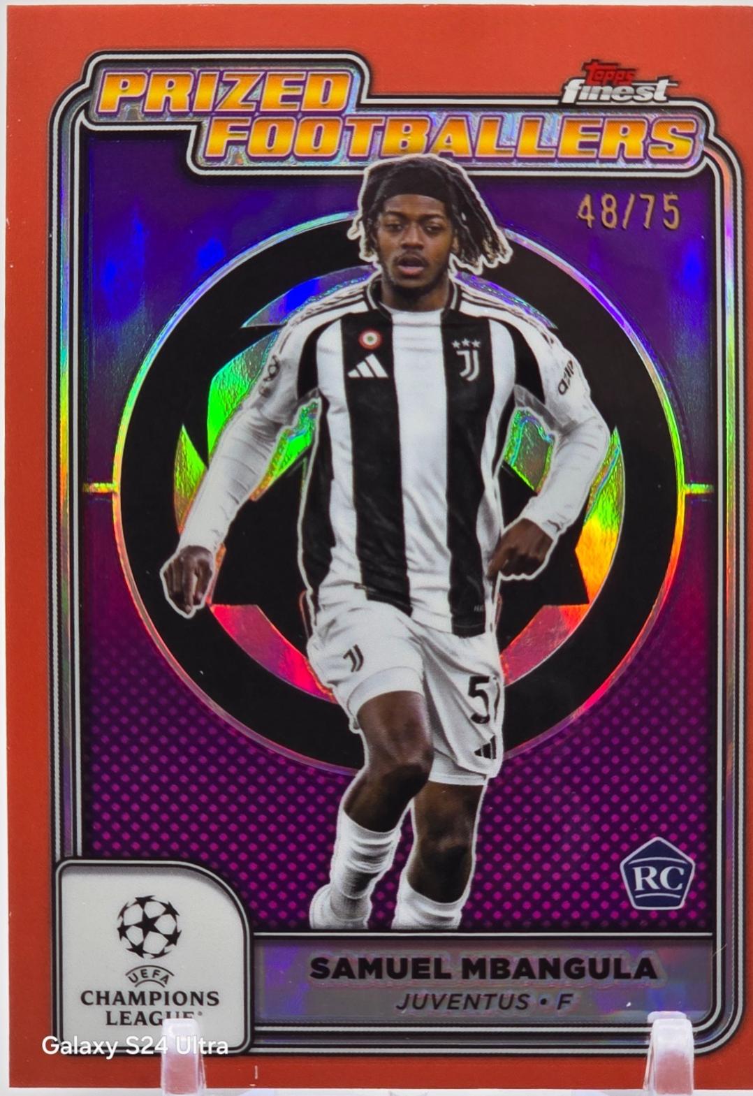 Samuel Mbangula [Rose Gold Refractor] #PF-14