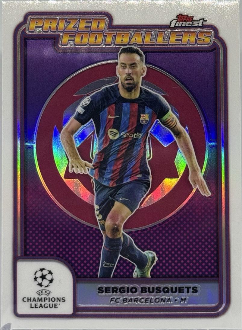 Sergio Busquets [Orange Refractor] #PF-15