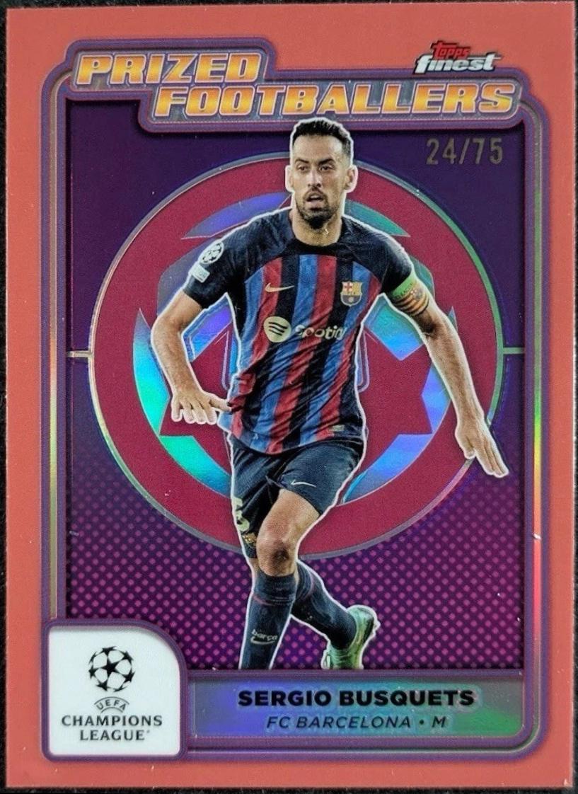 Sergio Busquets [Rose Gold Refractor] #PF-15
