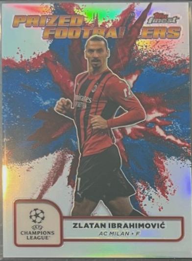 Zlatan Ibrahimovic [Blue Red Refractor Fusion Variation] #PFF-25
