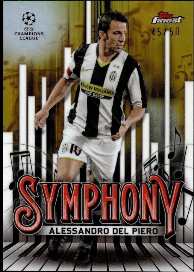 Alessandro Del Piero [Gold Refractor] #SY-25