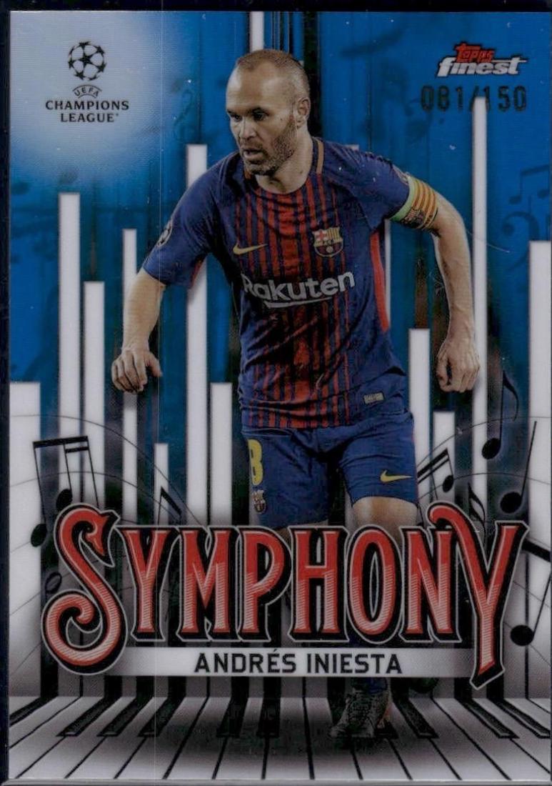 Andres Iniesta [Blue Refractor] #SY-22