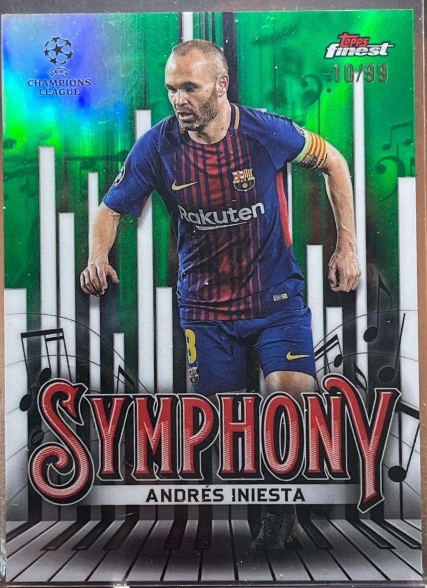 Andres Iniesta [Green Refractor] #SY-22