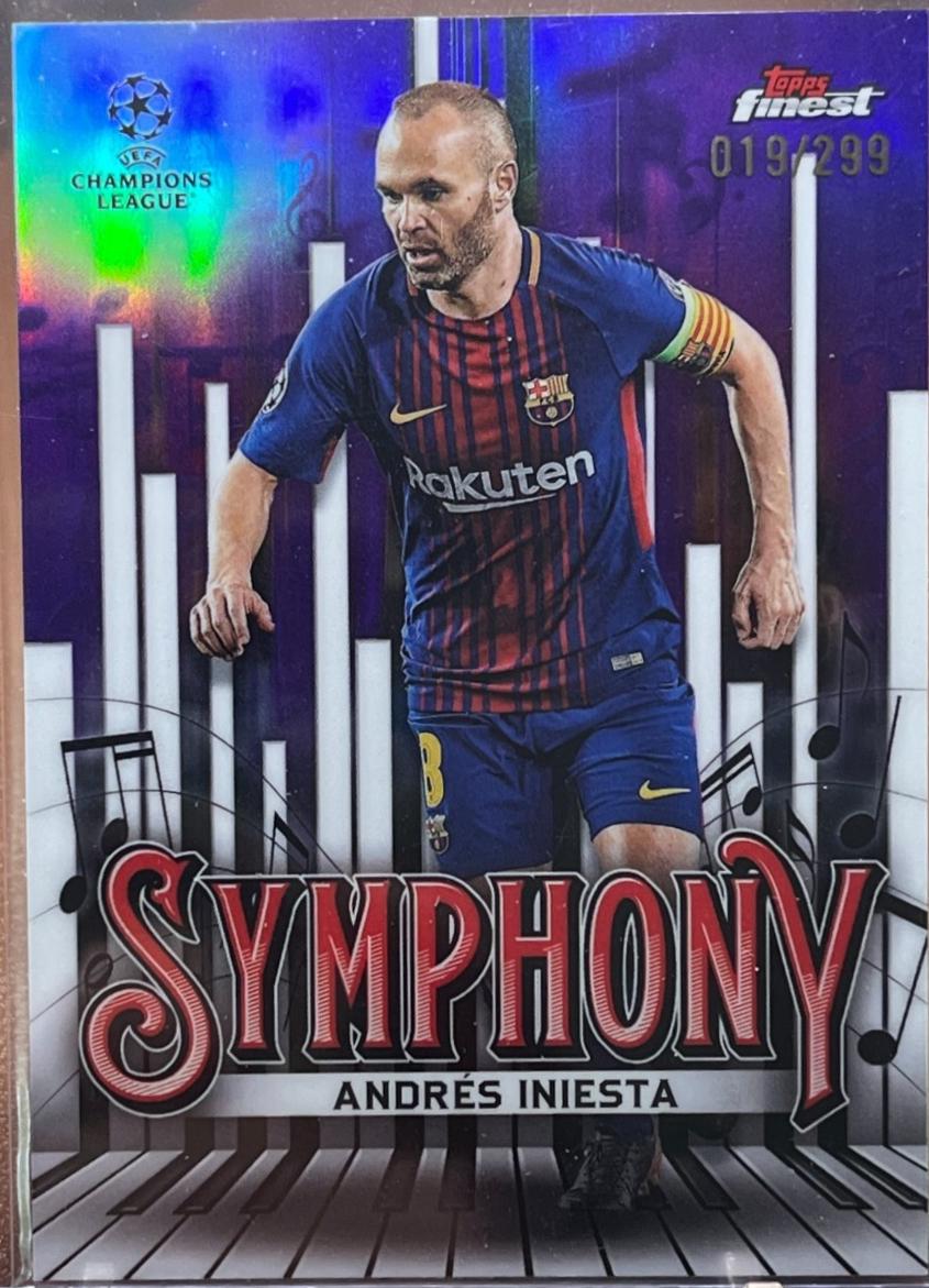 Andres Iniesta [Purple Refractor] #SY-22