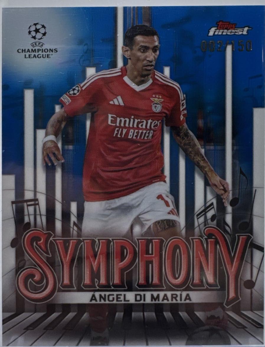 Angel Di Maria [Blue Refractor] #SY-24