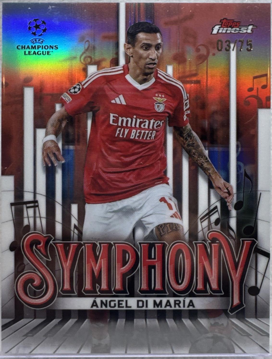Angel Di Maria [Rose Gold Refractor] #SY-24