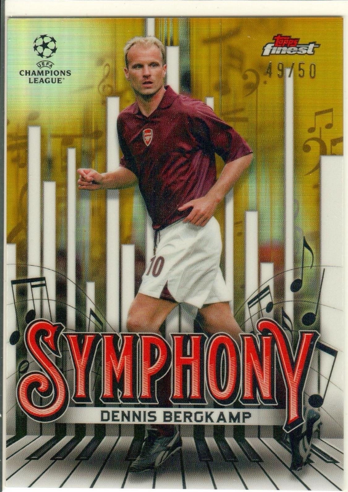 Dennis Bergkamp [Gold Refractor] #SY-21