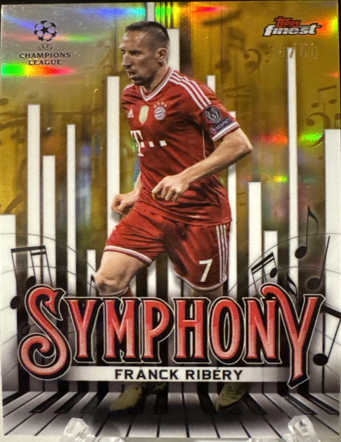 Franck Ribery [Gold Refractor] #SY-5
