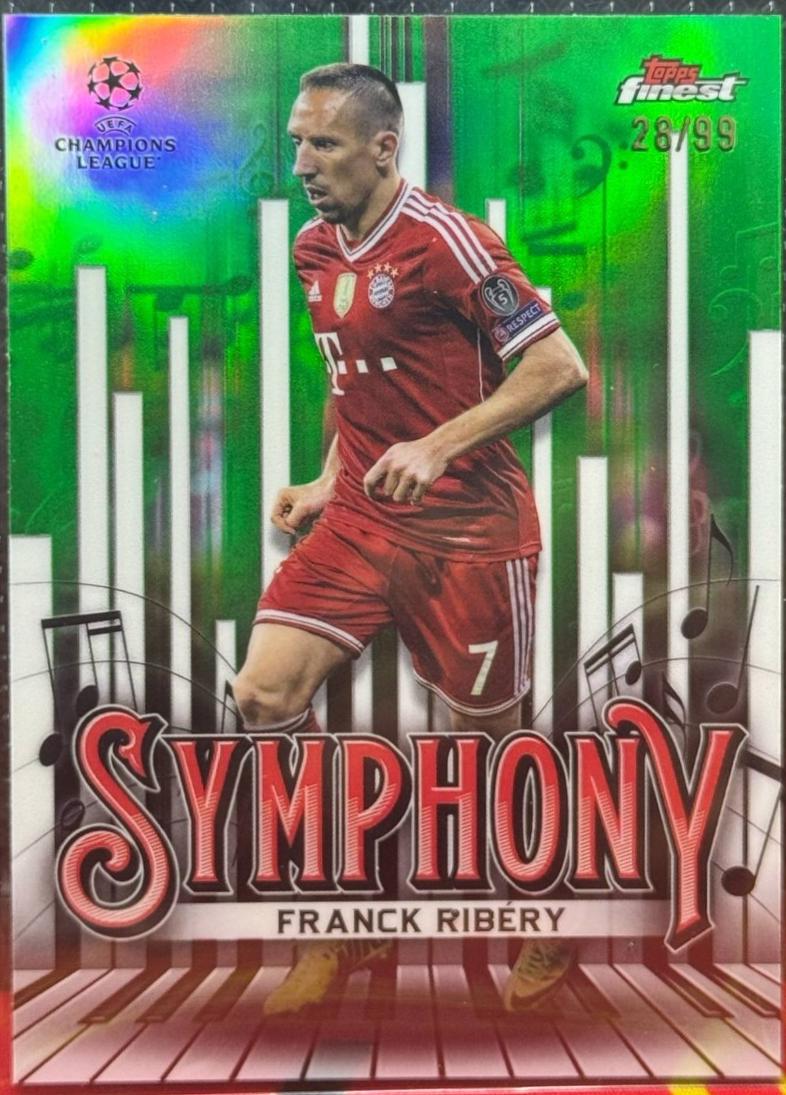 Franck Ribery [Green Refractor] #SY-5