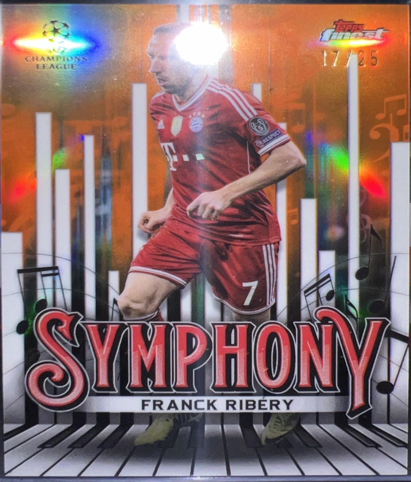 Franck Ribery [Orange Refractor] #SY-5