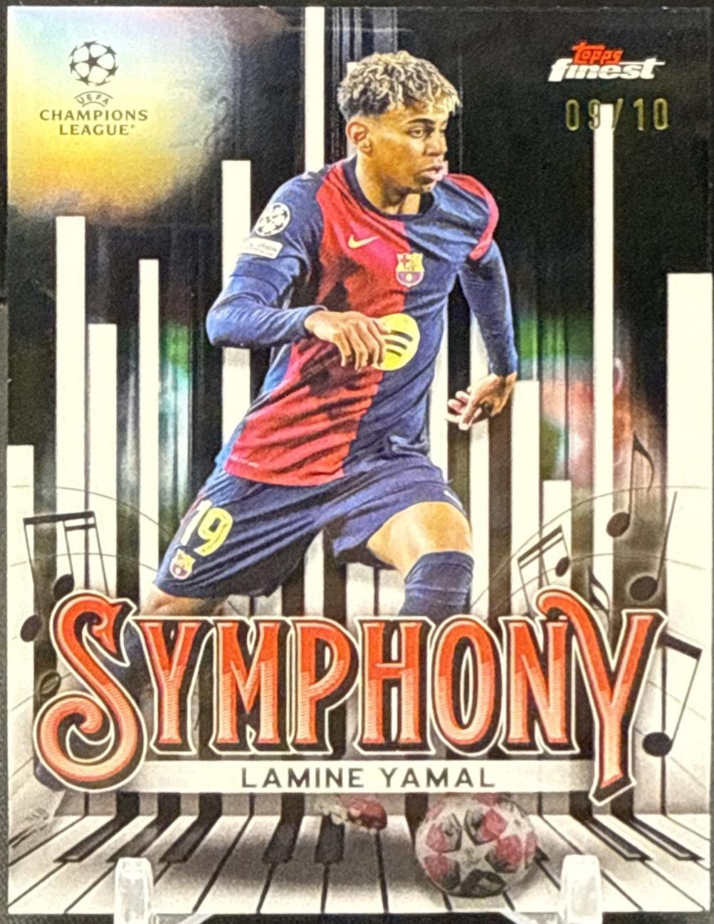 Lamine Yamal [Black Refractor] #SY-19