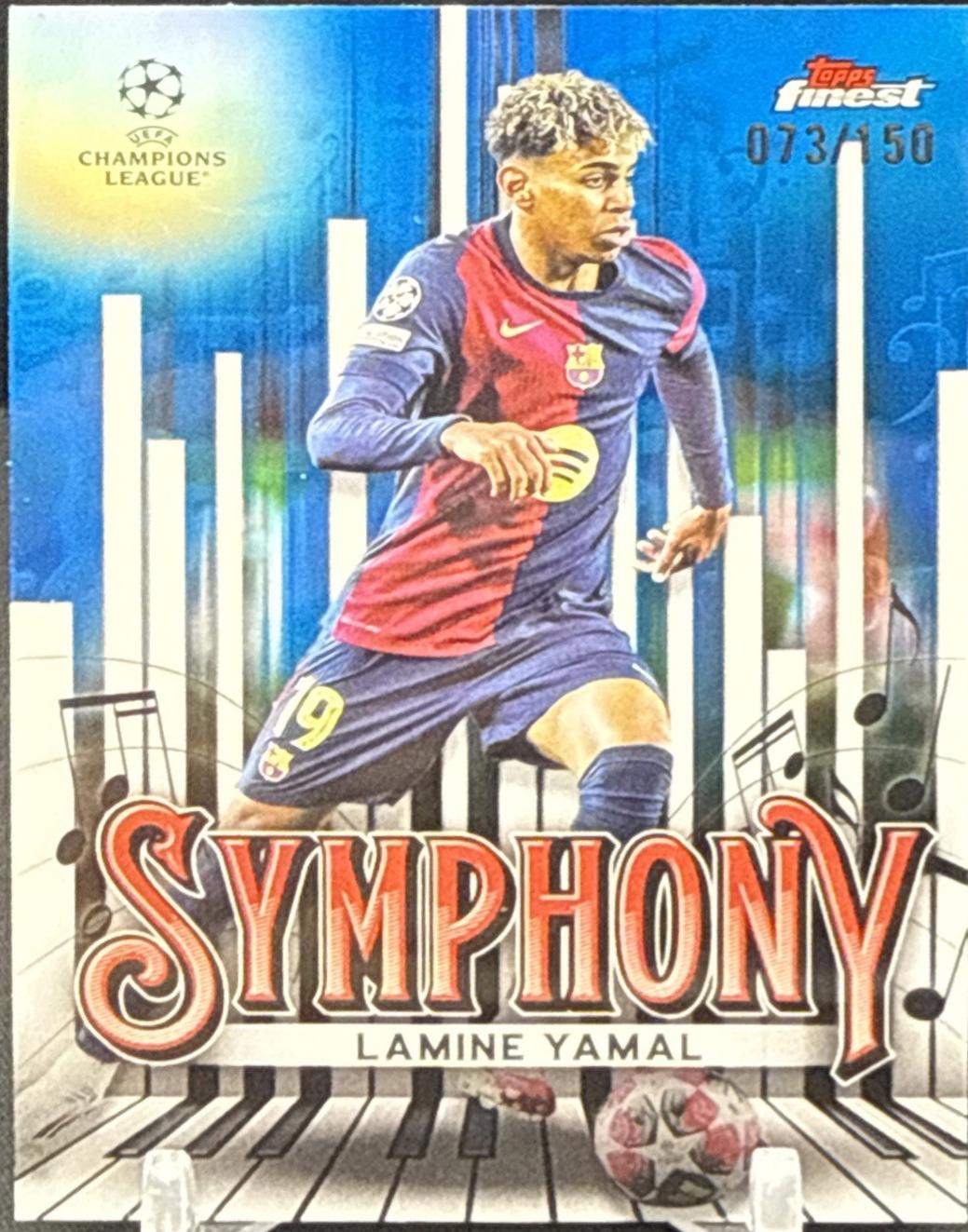 Lamine Yamal [Blue Refractor] #SY-19