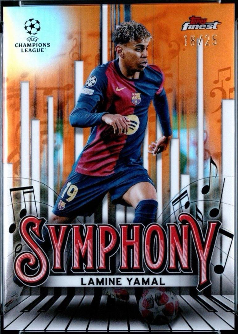Lamine Yamal [Orange Refractor] #SY-19