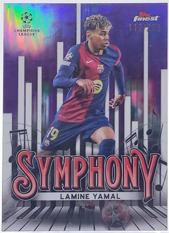 Lamine Yamal [Purple Refractor] #SY-19