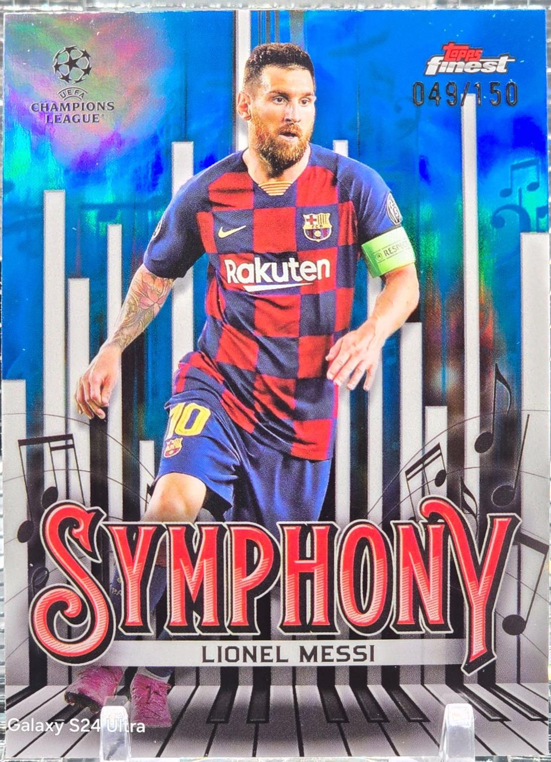 Lionel Messi [Blue Refractor] #SY-2