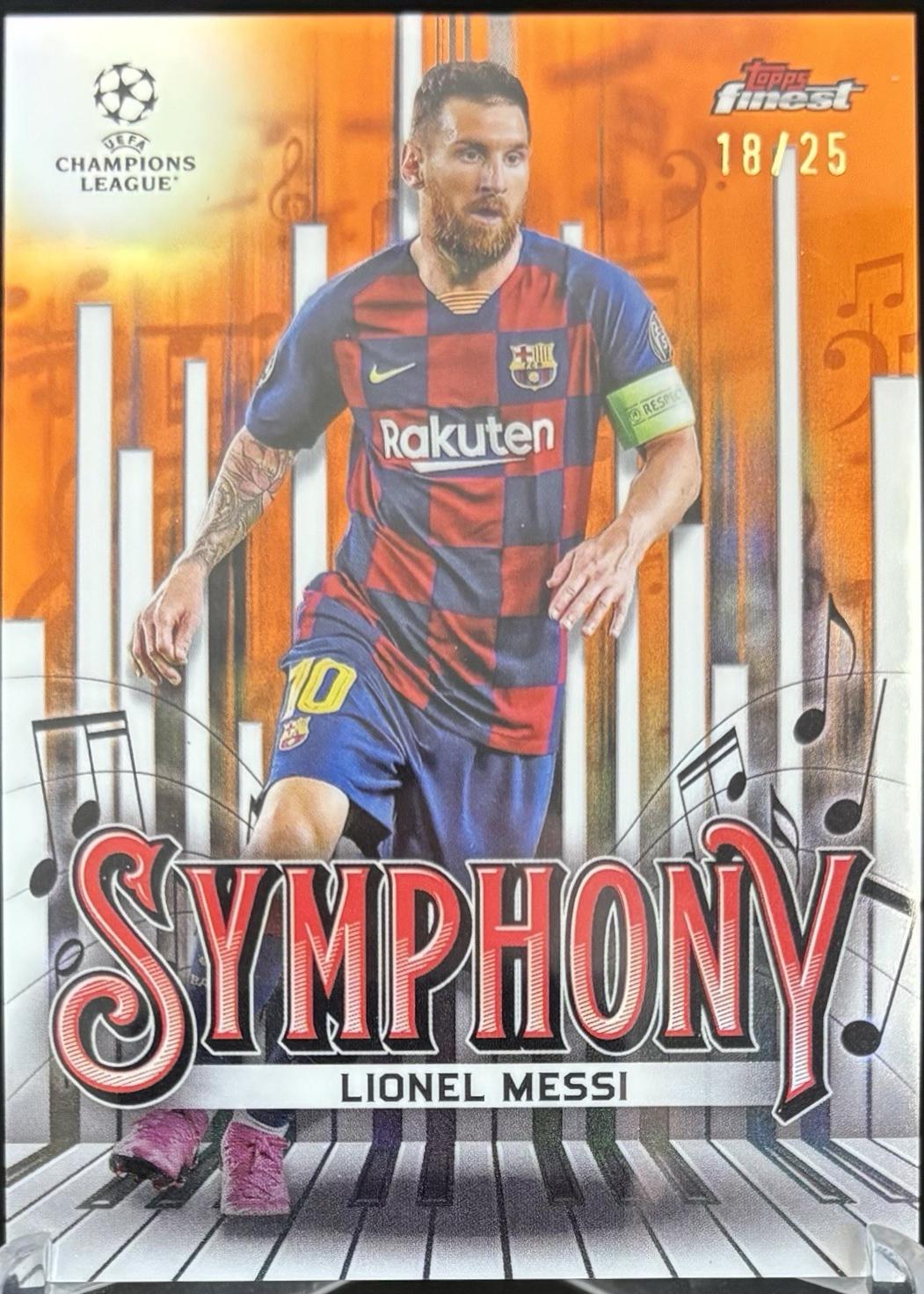 Lionel Messi [Orange Refractor] #SY-2