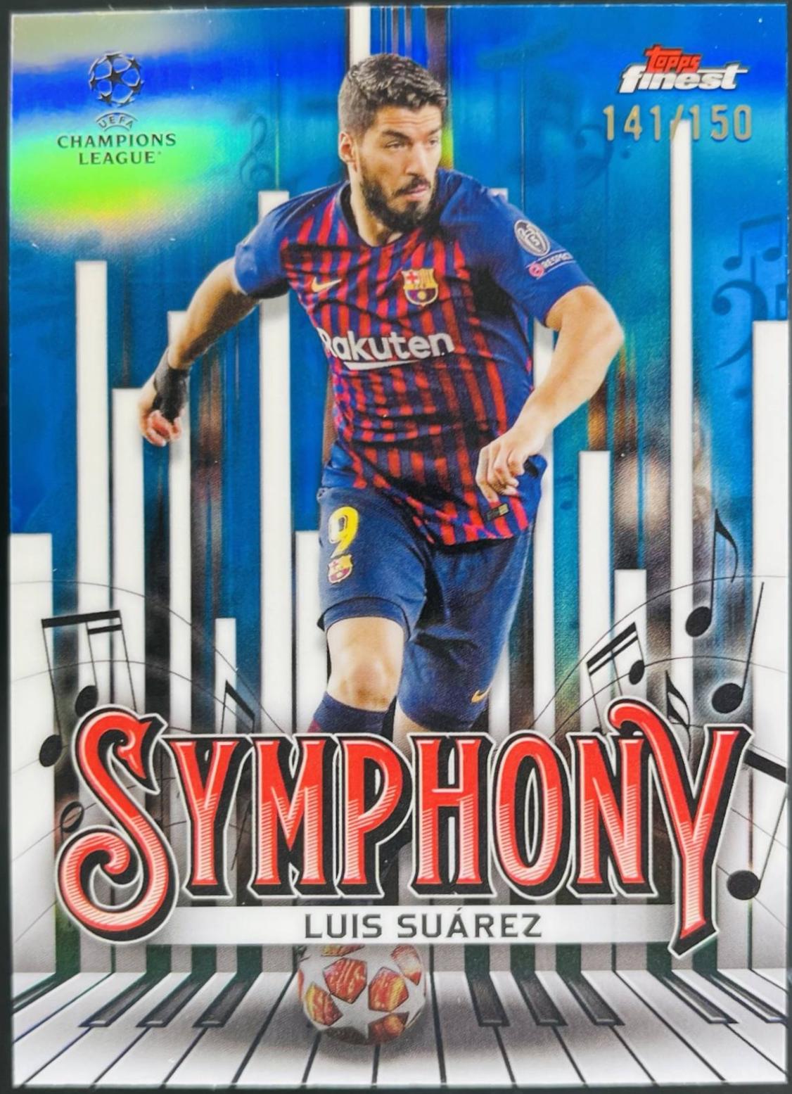 Luis Suarez [Blue Refractor] #SY-18