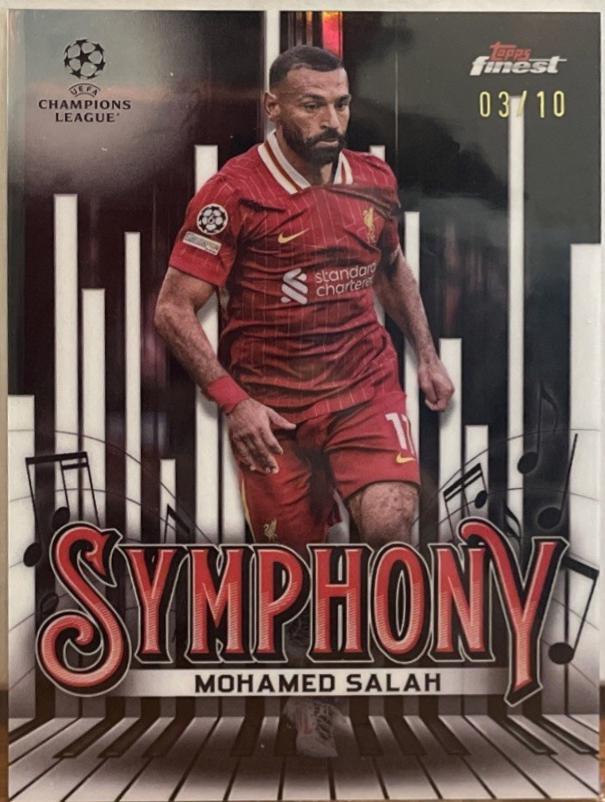 Mohamed Salah [Black Refractor] #SY-11