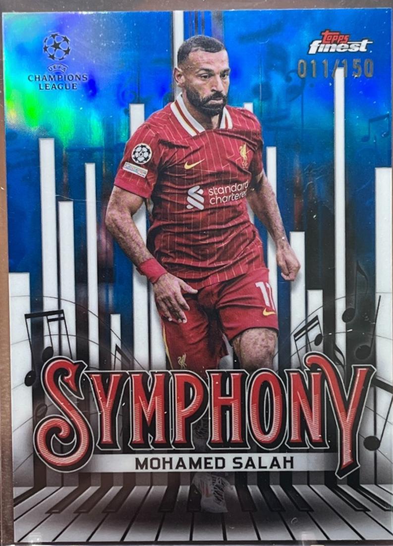 Mohamed Salah [Blue Refractor] #SY-11