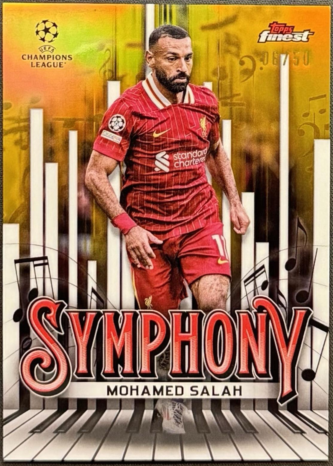 Mohamed Salah [Gold Refractor] #SY-11