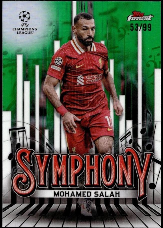 Mohamed Salah [Green Refractor] #SY-11